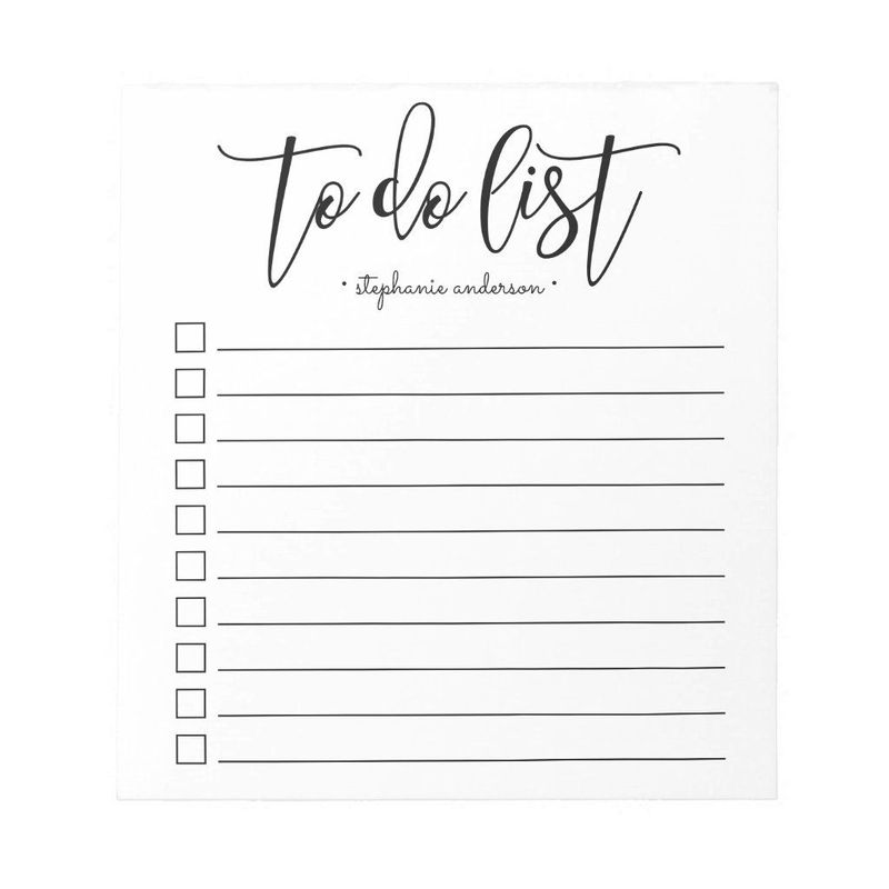 Handwritten Lists