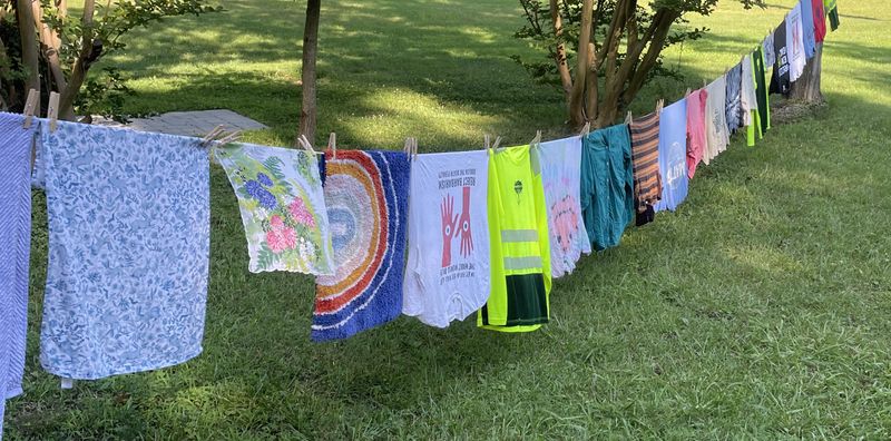 Hanging Laundry Out to Dry