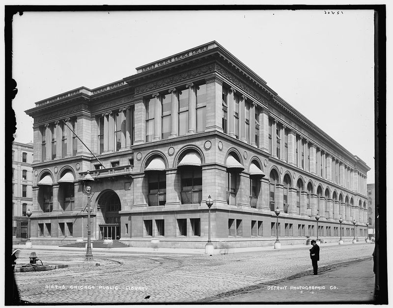 The Old Chicago Main Library