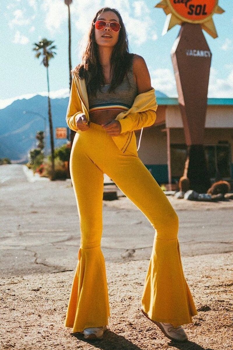 Bell-Bottom Pants