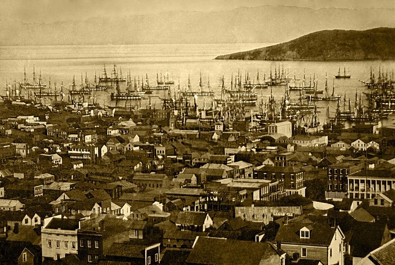 San Francisco Harbor, 1870s