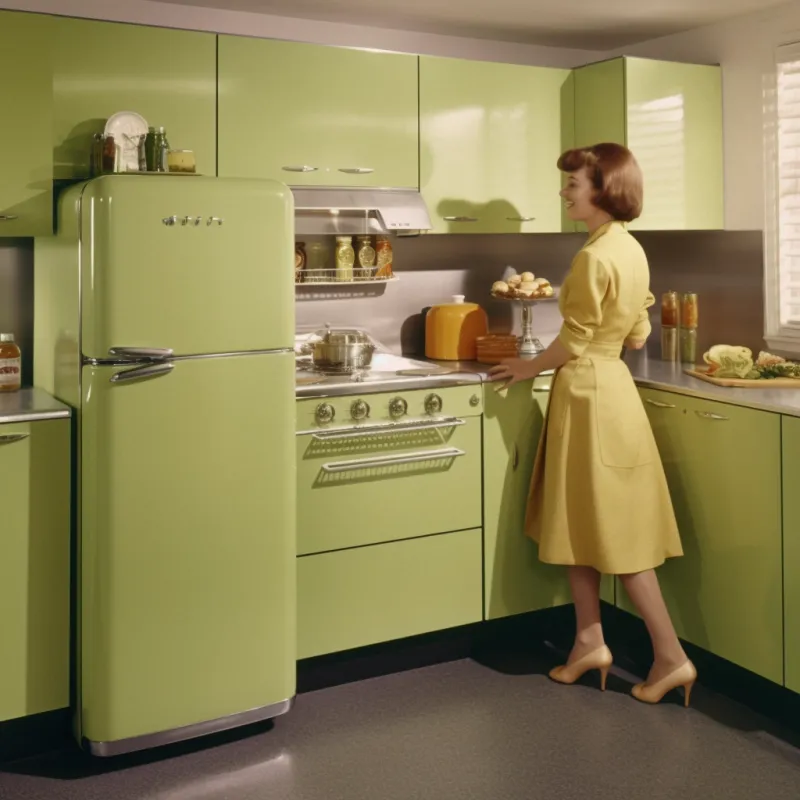 Avocado Green Appliances