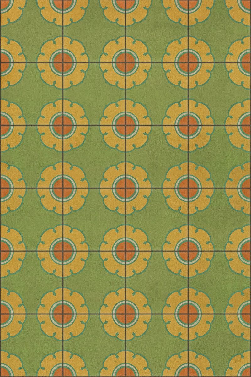 Patterned Linoleum Floors