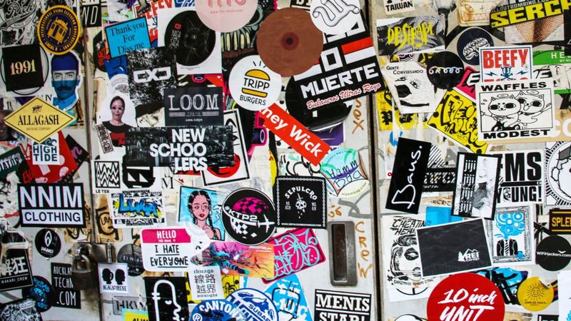 Sticker Collecting