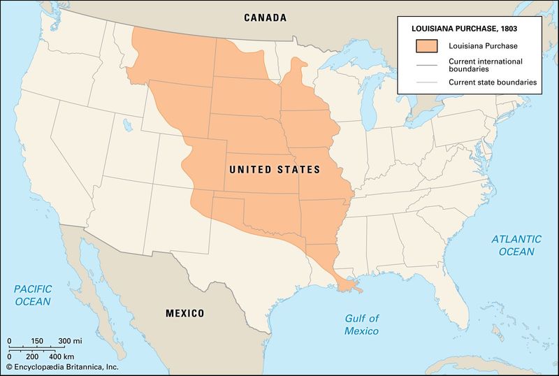 The Louisiana Purchase (1803)