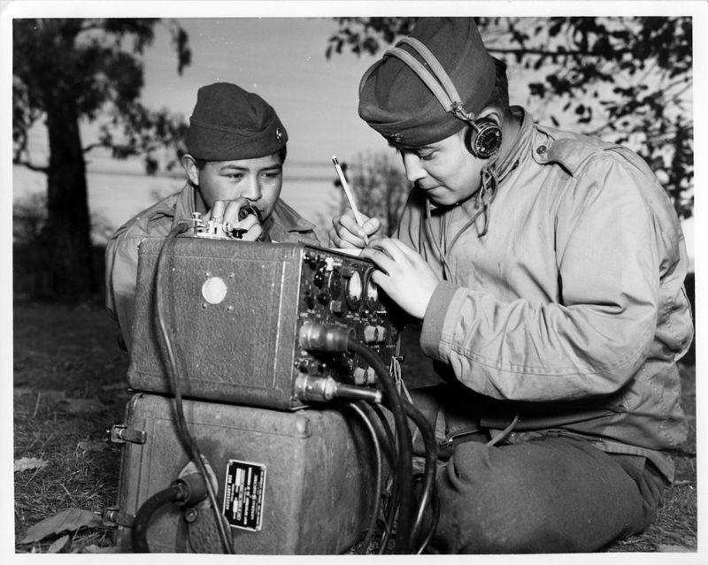 The Navajo Code Talkers