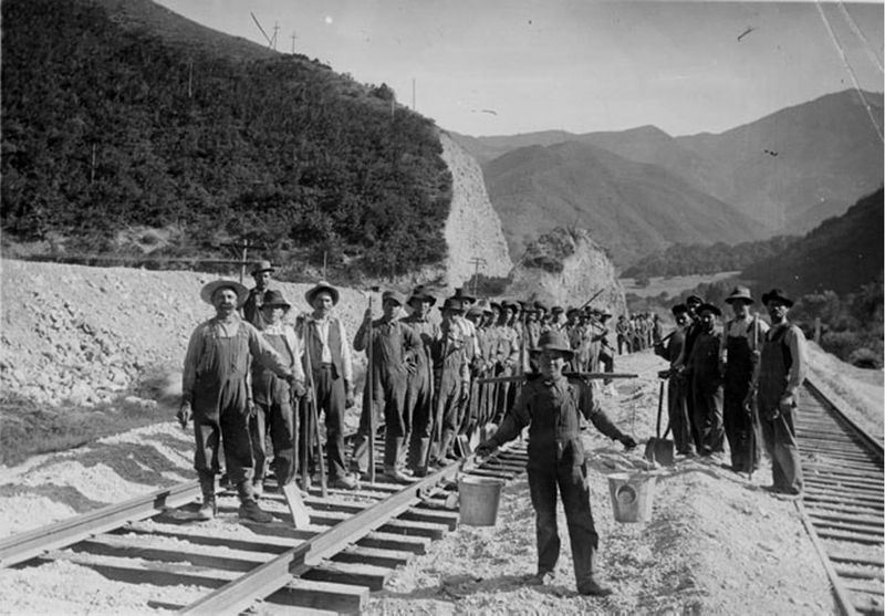 The Transcontinental Railroad (1869)