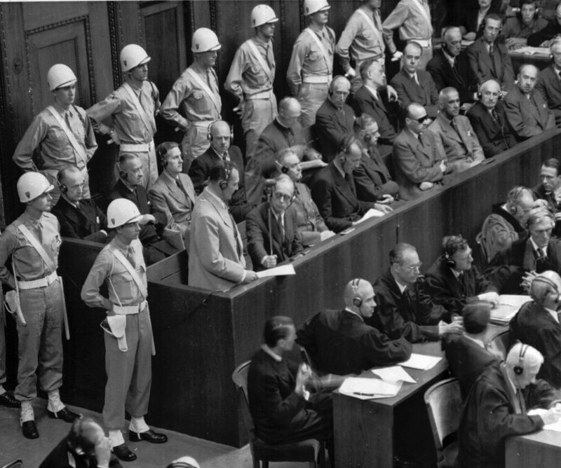 What was the purpose of the Nuremberg Trials?