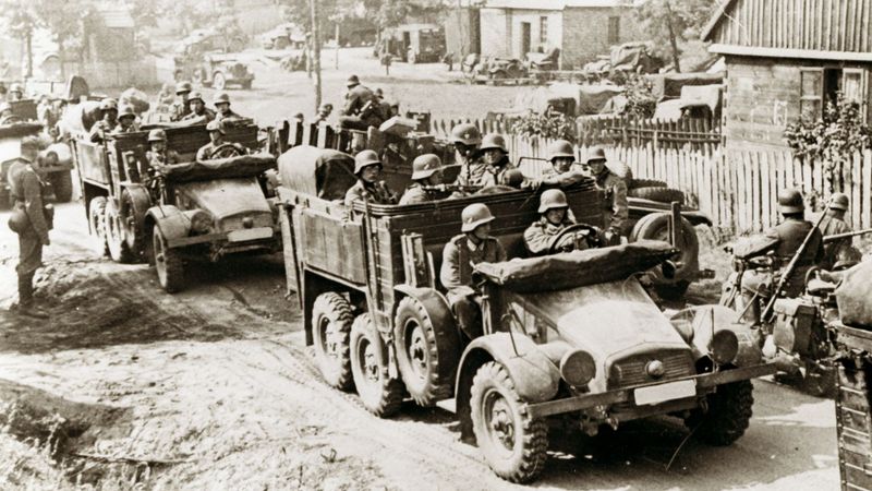 Which country was invaded to start WWII?