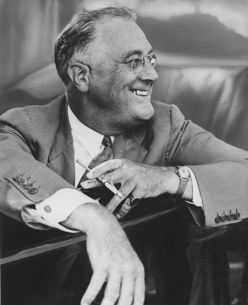 Who was the President of the United States during most of WWII?