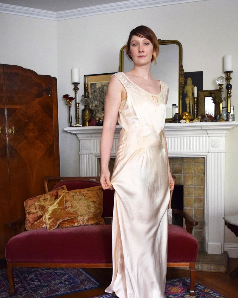 1930s Bias-Cut Gown
