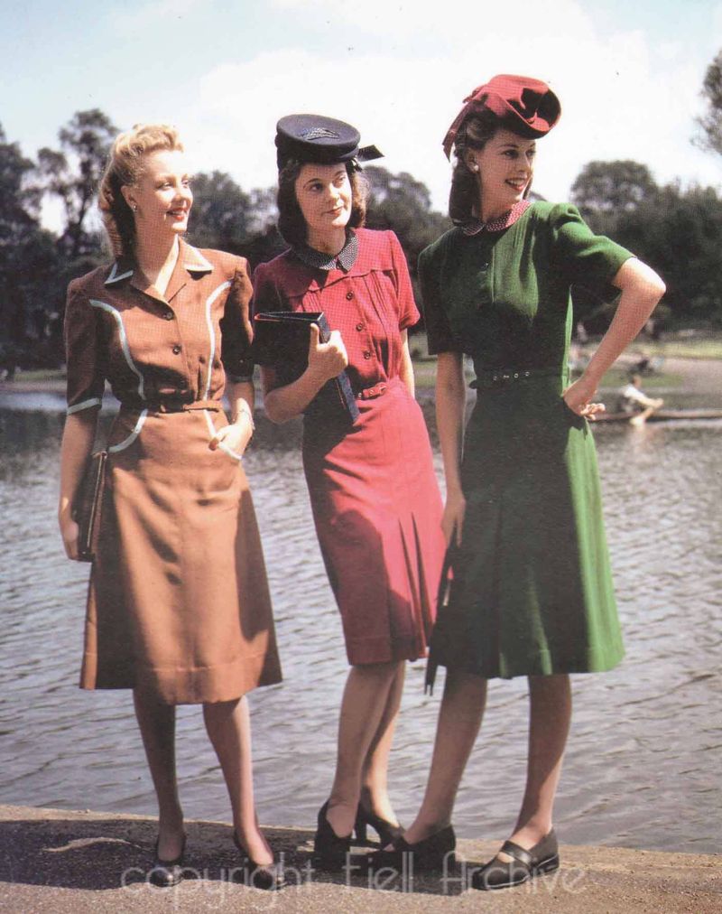 1940s Utility Dress