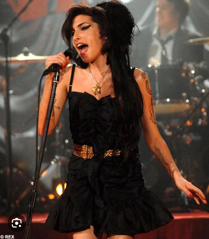 Amy Winehouse at the 2008 Grammys