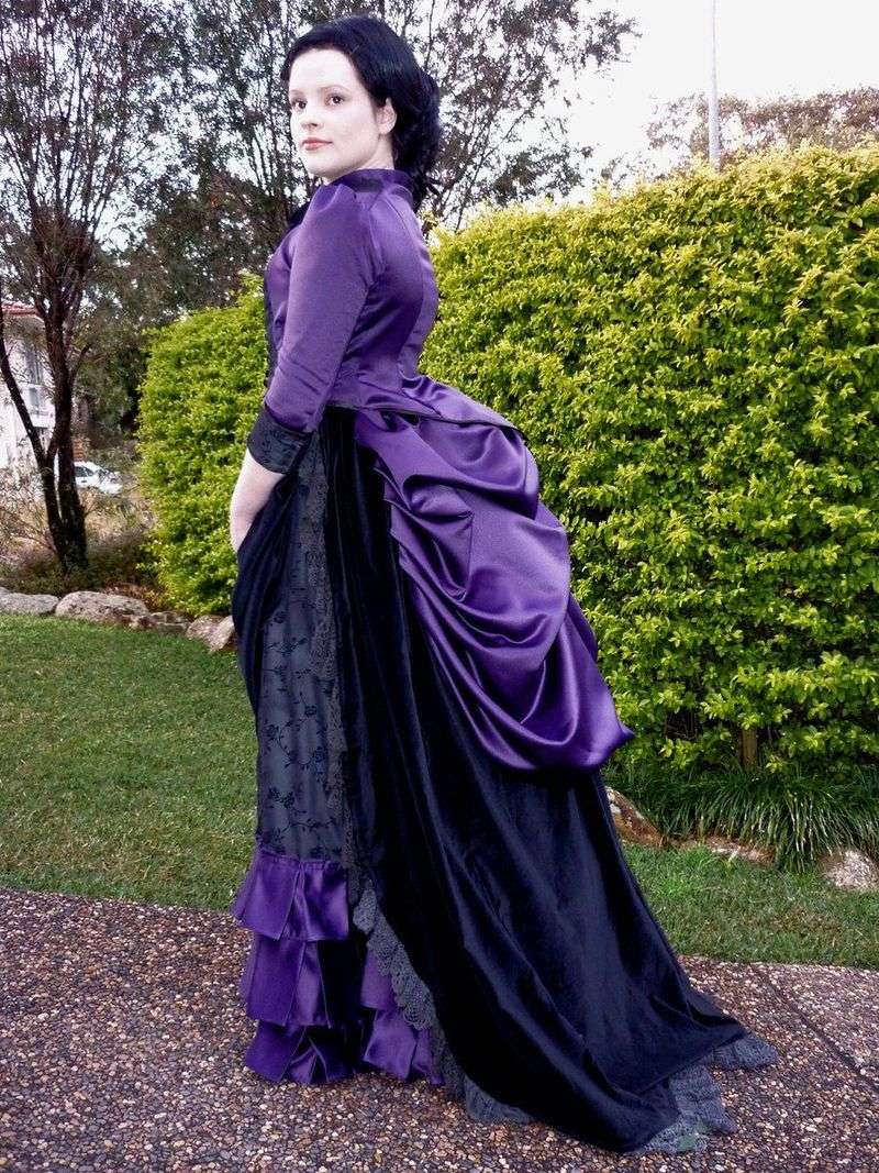 Victorian Bustle Dress