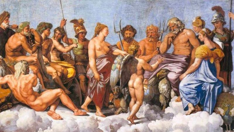 The Greek Gods' Quirky Family